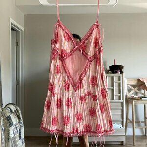 Frankie’s Bikinis SYDNEY SWEENEY Serafina Satin Mini Dress